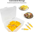 30 PCS Corn Cob Holders - Corn on the Cob Skewers,Corn on the Grill & Cob Skewers for Home & BBQ Cooking