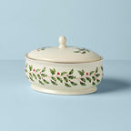 Lenox 863646 Holiday Covered Dish, Christmas Theme