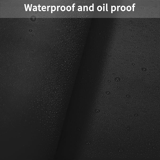 Dresser Protector Top - Can Be Used On Both Sides Waterproof and Easy to Clean Good Flatness Used for Dresser Table(Black+Gray 10x39)