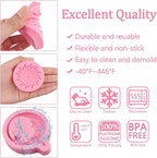 Greek Sun God Fondant Molds 4pcs, Moon Star Cake Decorating Silicone Molds, Chocolate Candy Clay Molds for Cupcake Toppers, Resin Crafts, Modeling Clay, Candles, Marzipan, Cookies, Dough, Flower Paste
