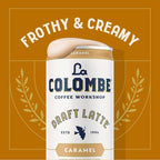La Colombe Coffee, Caramel Draft Latte, 11 fl oz Cans (Pack of 12), Coffeehouse Quality Cold Brew, Specialty Grade Coffee Beans, Ready-to-Drink On-the-Go