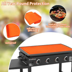 Silicone Protective Cover for 36" Blackstone Griddle,Heavy Duty Food Grade Silicone Grill Mat, Protect Griddle from Rodents, Insects, Debris, and Rust,All Season Cooking Protective Cover