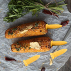 20 Pack 3.54 Inch Large Corn Holders, Stainless Steel Corn on The Cob Holders, Corn on The Grill, Corn on The Cob Skewers with Storage Box for Outdoor BBQ Cooking, A-005