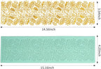 GROWTAIL Lace Molds Silicone,Cake Fondant Embossing Mat,Lace Molds for Cake Decorating Edible Lace