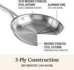 Calphalon Stainless Steel 6-Qt Stock Pot with Lid