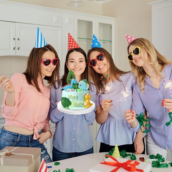 5Pcs Cake Boards 12 Inch Round - Sturdy 1/2 Inch Cake Drum, Food Grade Cake Rounds,Multiple Layers of Corrugated Cardboard for Heavy or Multi Layer Cakes for Birthdays,Weddings, Parties (12inch/5pcs)