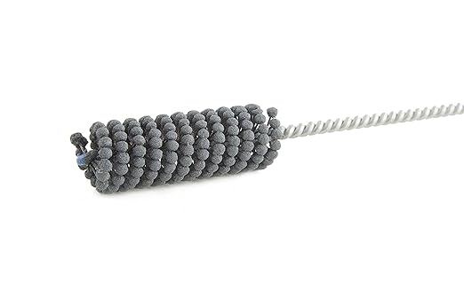 Brush Research BC14M24 FLEX-HONE®, 0.551" (14mm) Diameter, 240 Grit, Silicon Carbide, For Mild Steel, Stainless Steel, Cast Iron and Softer Ferrous Materials