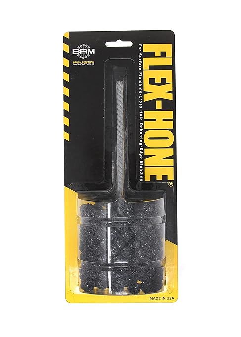 Brush Research BC30040 FLEX-HONE®, 3" (76.2mm) Diameter, 40 Grit, Silicon Carbide, for Mild Steel, Stainless Steel, Cast Iron and Softer Ferrous Materials