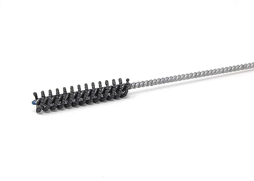 Brush Research BC9M24 FLEX-HONE®, 0.354" (9mm) Diameter, 240 Grit, Silicon Carbide, For Mild Steel, Stainless Steel, Cast Iron and Softer Ferrous Materials