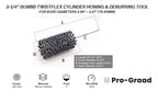 TwistFlex 3-1/4” (83mm) 320 Grit Silicon Carbide Cylinder Hone 77-83mm, Bores 2.99”-3.27” for KX250F 2004-18, YZ250F 2001-18, CRF250R 2004-18, WR250F 2001-09, RMZ250 2004-18, RZR 800 EPS 2011-14