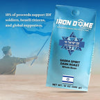 Iron Dome Coffee – Sabra Spirit Whole Bean Coffee, Dark Roast – Fresh Roasted Coffee Beans – Bold Rich Flavor – 12oz Bag – Inspired by the Heritage of Jerusalem