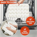 CAKETIME Silicone Mini Muffin Pan, 24 Cups Nonstick Mini Cupcake Pan for Baking Muffin, Cupcake, Egg Bites, Fat Bomb, 2 Pack Confetti