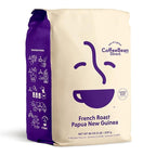 Coffee Bean Direct French Roast Papua New Guinea, Whole Bean Coffee, Arabica Coffee, Dark Roast, 5 Pound Bag (Pack of 1)