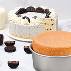 HomeMall 9 x 3 inch Round Cake Pan Set of 3, Aluminum Baking Pans for Layer Cakes, Heavy Duty Non-Stick, Evenly Baking Molds for Home Kitchen, Birthday Wedding Anniversary