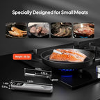 INKBIRD Mini Wireless Meat Thermometer, Bluetooth 5.4,1000ft/305m Ultra Long Connection, 60 Min Offline Data Storage, IP67 Waterproof, White LED Display, Ideal for BBQ, Grill, and Smoker