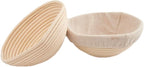Bread Proofing Star Basket Sourdough Starter Kit - Rattan Banneton Bowl for Baking Star-Shaped Bread- Gift Set