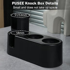 PUSEE Espresso Tamping Station, Espresso Organizer Station Fit for 51/54/58mm Espresso Accessories, Plastic Espresso Station Coffee Tamper Station, Multifunctional Coffee Tools Organzier (3 in 1)