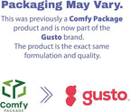 GUSTO [200 Count Premium Heavyweight Disposable Knives - Clear Plastic Knives Heavy Duty, Perfect for Parties, Events, and Catering (Formerly Comfy Package)