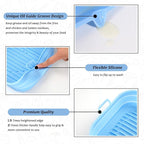 [2 Pack] Silicone Air Fryer Liners Square - Reusable Airfryer Silicone Basket - Easy to Clean Air Fryers Silicone Pot for 5.8 to 8 Qt Large Air Fryer Baking Tray Oven Accessories, 8.5 Inch