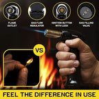 Cocktail Smoker Kit Butane Torch - Premium Quality Wood - Wooden Bar Smoker for Cocktails - Old Fashioned Cocktails, Whiskey or Bourbon, Drinks - Gift for Men