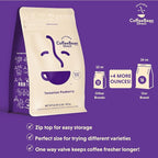 Coffee Bean Direct Tanzanian Peaberry, Whole Bean Coffee, Light Roast, 1 Pound Bag (Pack of 1)