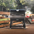 recteq Pellet Grill Smoker - Flagship 1600, Wood Pellet Smoker, BBQ Pellet Smokers, Wi-Fi Smart Grill, 1600 Sq. In. Cook Space, Pellet Smoker Grill, 40 lbs Hopper, Grilling Essentials Bundle