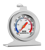 in Oven Thermometer for Grill Smoker BBQ 50-300°C/100-600°F, Instant Read Precision Stainless Steel Electric/Gas Oven Thermometers, Analog Thermometer Gauge for Kitchen Cooking Baking