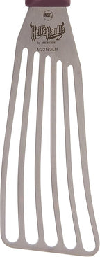 Mercer Culinary Hell's Handle, Fish Turner/Spatula, Left Handed, 3 Inch x 6 Inch