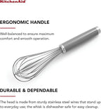KitchenAid Classic Utility Whisk, 10.5-Inch, Gray