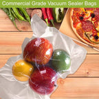 VacYaYa 8 Pack 8"x20'(4Rolls) and 11"x20' (4Rolls) Vacuum Sealer Bags Rolls with BPA Free and Heavy Duty,Commercial Grade Vaccume Seal Bags Rolls Work with Any Types Vacuum Sealer