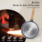 10.25 Inch Nonstick Frying Pan Skillet, Superior PFOA-Free & Non-Toxic Coating, 3mm Aluminum for Even Heat, Induction Compatible, Dishwasher Safe for Eggs & Pancakes