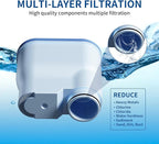 Coffee Machine Water Filter Compatible with Philips AquaClean CA6903, Water Filter for Fully Automatic Coffee Machines Dedicated Anti-Lime Scale Water, 4PCS