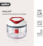 Zyliss Easy Pull Food Chopper and Manual Food Processor - Hand-Held Slicer & Dicer for Fruits & Vegetables - Easy Pull Manual Food Chopper - Cooking Gadgets & Kitchen Essentials - Easy Pull 2.0
