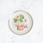Portmeirion Exotic Botanic Garden 8.5" Salad Plate, Arborea - Traditional British Ceramic Dish, Made in England, Dishwasher & Microwave Safe - Floral Tableware for Dining & Entertaining