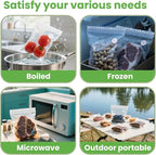 Reusable Vacuum Seal Bags for Food,Food Vacuum Sealer Bags Large Size 30 Packs