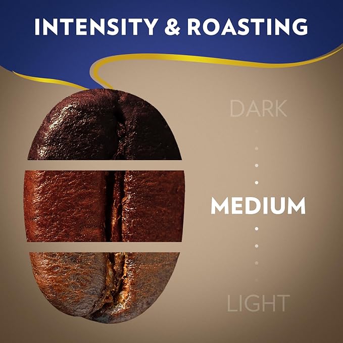 Lavazza Super Crema Whole Bean Coffee, Medium Espresso Roast, Arabica and Robusta Blend, 2.2 lb Bag (Pack of 4)