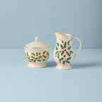 Lenox 843319 Holiday Sugar & Creamer Set, Christmas Hosting