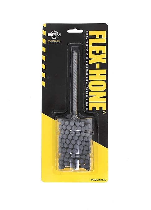 Brush Research BC134800 FLEX-HONE®, 1-3/4" (44.5mm) Diameter, 800 Grit, Silicon Carbide, for Mild Steel, Stainless Steel, Cast Iron and Softer Ferrous Materials