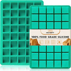 HKNMTT Square Candy Molds Silicone for Caramels Truffles Chocolate, 2 PCS 40 cavities for Baking, Food Grade Gummy Making Kit Wax Melts Moulds