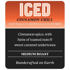 Copper Moon Single Serve Coffee Pods for Keurig K-Cup Brewers, Brew Over Ice Cinnamon Chill, 20 Count