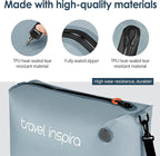 Vacuum Bags for Travel Luggage with Wireless Pump, Compression Bags for Carry On Suitcases and Backpack, Vacuum Seal Packing cube for Cloth Packing (1PC + PUMP)