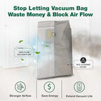 3 Valet & VacuMaid Vacuum Bags Compatible With AstroVac, Part # HPB2HPK & HPB2H, Fits Models: H1P, P70, SR36, SR38, SR52H, ATQ300, GV30, GV50, GV30PRO & GV50PRO (3 Pack) - By Think Crucial