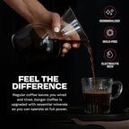 Danger Coffee by Dave Asprey, Remineralized, Mold Free & Lab Tested Whole Bean Coffee, Medium Roast, 10.9 Ounce