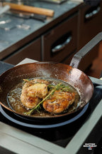 Matfer Bourgeat Black Carbon Steel Frying Pan, 8 1/2"