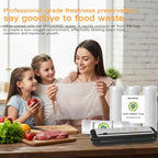 MEGAWISE Vacuum Sealer Bags (11''x 14''-100pcs) for Food Freshness Preservation, BPA Free Vacuum Storage Bags for Food or Sous Vide, Seal a Meal,Double-Sided Texture, Double Lock Freshness (100 count)