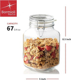 Bormioli Hermetic jar, Polycarbonate, 2l