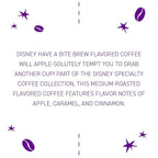 Joffrey's Coffee - Disney Have a Bite Brew, Artisan Medium Roast, Flavored Coffee with Cinnamon, Apple & Caramel Notes, Brew or French Press (Ground, 11oz)