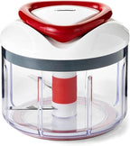 Zyliss Easy Pull Food Chopper and Manual Food Processor - Hand-Held Slicer & Dicer for Fruits & Vegetables - Easy Pull Manual Food Chopper - Cooking Gadgets & Kitchen Essentials - Easy Pull 2.0