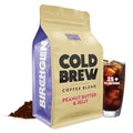 Birch Glen Roasters Cold Brew Coffee | Flavored Coarse Ground Coffee | Artisanal Roasting | 100% Arabica |1 LB | Peanut Butter & Jelly