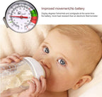 KT THERMO Instand Read 2-Inch Dial Thermometer,Best for The Coffee Drinks,Chocolate Milk Foam